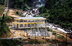 Construction of pressure piping and plant - A Roang Hydropower Plant Project