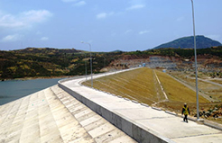 Earth dam - Ta Ruc Reservoir