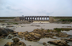 Earth dams, flood overflow - Ba Ha River Hydropower Project