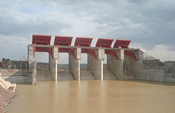 Earth Dam, Spillway – Srepok 4 Hydropower Works