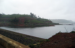 Reservoir system of Vinh Son Hydropower Works (Weir C)