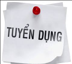 Thông báo tuyển dụng đợt 01/2021