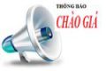 Thư mời chào giá cạnh tranh cung cấp máy đầm rung (lu rung)