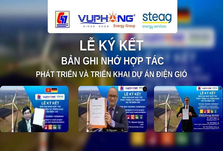 Vietnamese - German firms cooperate for wind project development