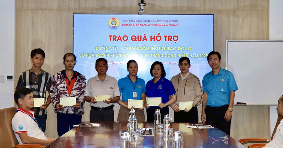 C47 Trade Union takes care of employees’ lives – spreading the humanity spirit in the Workers’ Month 2025