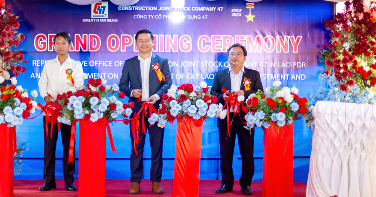 C47 khai trương Văn phòng đại diện tại Lào, Công bố thành lập C47 Energy Lào - Củng cố nền tảng – Mở rộng năng lực - Vươn tầm quốc tế